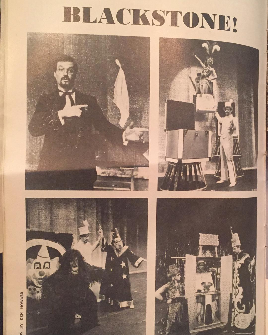 Photos from Harry Blackstone Jrs 1980 show on Broadway 🎭 #magic  #azmagician